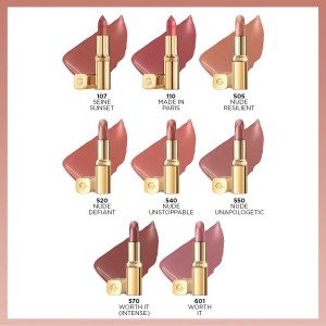 L'Oréal Paris Color Riche Saten Bitişli Ruj 505 Nude Resilient - 6