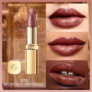 L'Oréal Paris Color Riche Saten Bitişli Ruj 570 Worth It Intense - Thumbnail