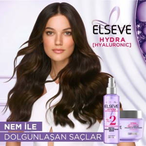 L'Oréal Paris Elseve Hyaluronic 72 Saat Nem ile Dolgunlaştıran Maske 300 Ml - Thumbnail