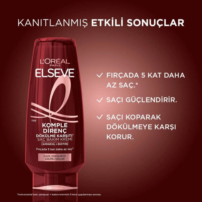 L'Oréal Paris Elseve Komple Direnç Saç Bakım Kremi 250 Ml - 4