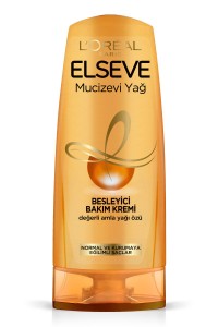 Elseve - L'Oréal Paris Elseve Mucizevi Yağ Besleyici Bakım Kremi 360 Ml