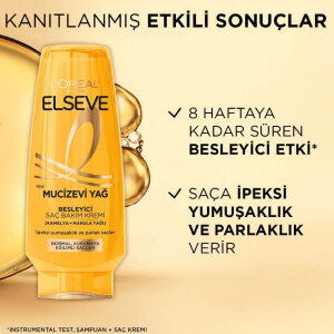 L'Oréal Paris Elseve Mucizevi Yağ Saç Bakım Kremi 250 Ml - 4