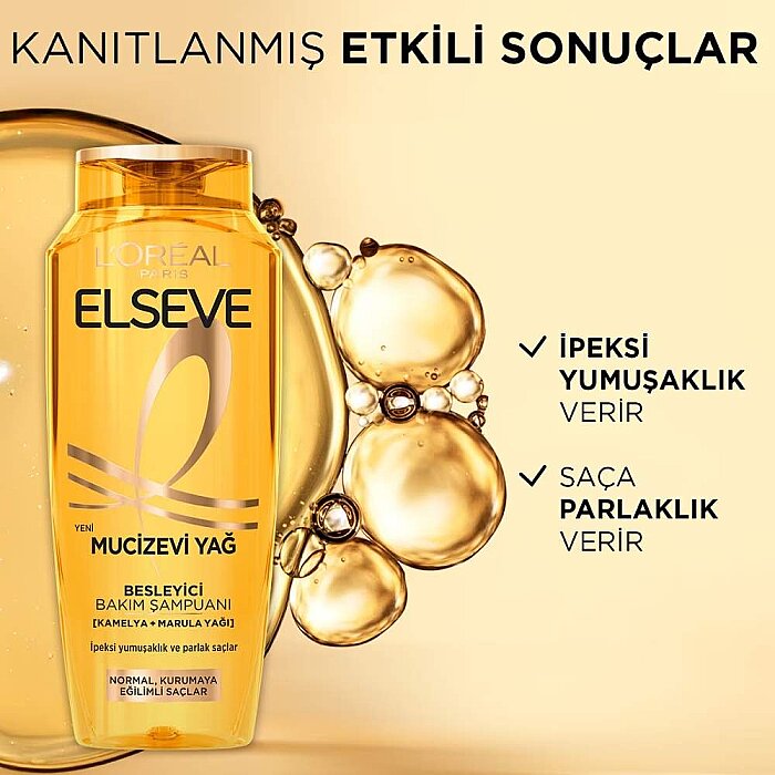 L'Oréal Paris Elseve Mucizevi Yağ Şampuan 700 Ml - 4