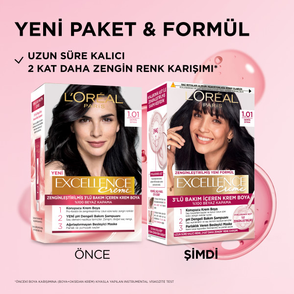 L'Oréal Paris Excellence Creme 1.01 Saç Boyası