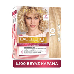 L'Oréal Paris Excellence Creme Saç Boyası 10 Açık Sarı - Thumbnail