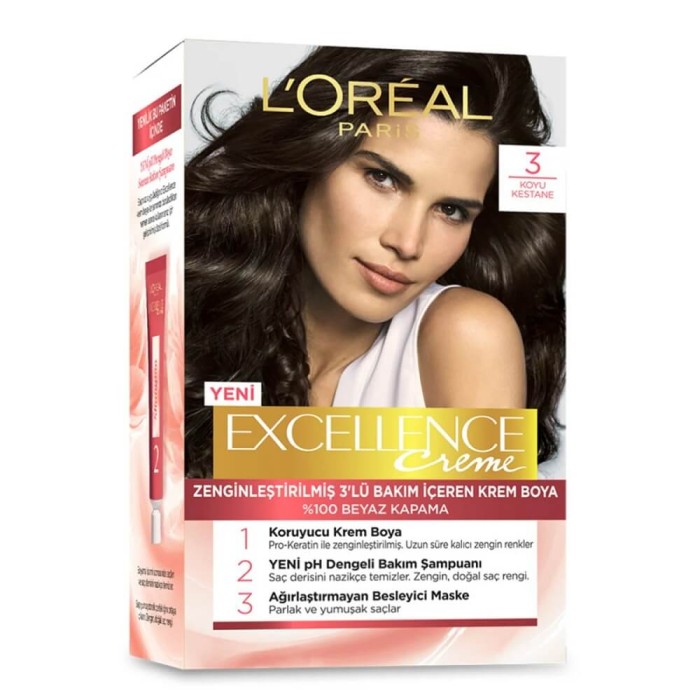 L'Oréal Paris Excellence Creme Saç Boyası 3