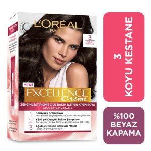 L'Oréal Paris Excellence Creme Saç Boyası 3 - Thumbnail