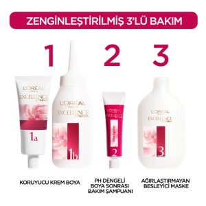 L'Oréal Paris Excellence Creme Saç Boyası 3 - Thumbnail