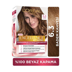 L'Oréal Paris Excellence Creme Saç Boyası 6.3 Badem Kahvesi - Thumbnail