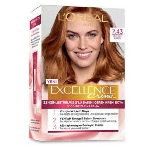 Loreal Paris Excellence - L'Oréal Paris Excellence Creme Saç Boyası 7.43