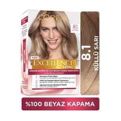 L'Oréal Paris Excellence Creme Saç Boyası 8.1 Küllü Koyu Sarı - Thumbnail
