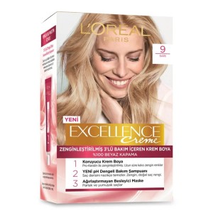 Loreal Paris Excellence - L'Oréal Paris Excellence Creme Saç Boyası 9