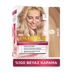 L'Oréal Paris Excellence Creme Saç Boyası 9 Sarı - Thumbnail