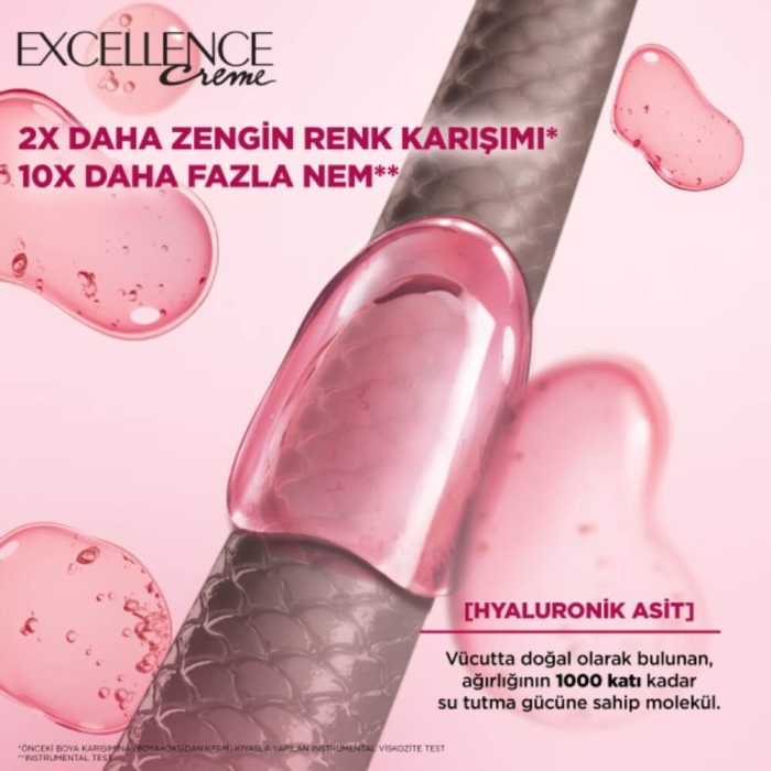 L'Oréal Paris Excellence Pure Blond Saç Boyası 6.54 Açık Kızıl Kahve - 3