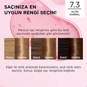 L'Oréal Paris Excellence Pure Blond Saç Boyası 7.3 - 6