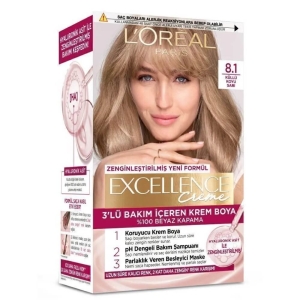 L'Oréal Paris Excellence Pure Blond Saç Boyası 8.1 - Loreal Paris Excellence