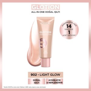 L'Oréal Paris Glotion All-In-One Doğal Işıltı 902 - Light Glow 40 Ml - Thumbnail