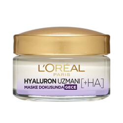 Loreal Paris Cilt - L'Oréal Paris Hyaluron Uzmanı Cilt Nemlendirici Gece Kremi 50 Ml