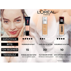 L'Oréal Paris Infaillible 24H Matte Cover Foundation 110 Rose Vanilla - Thumbnail