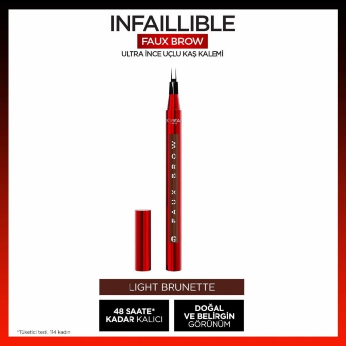 L'Oréal Paris Infaillible Faux Brow Brunette - 2
