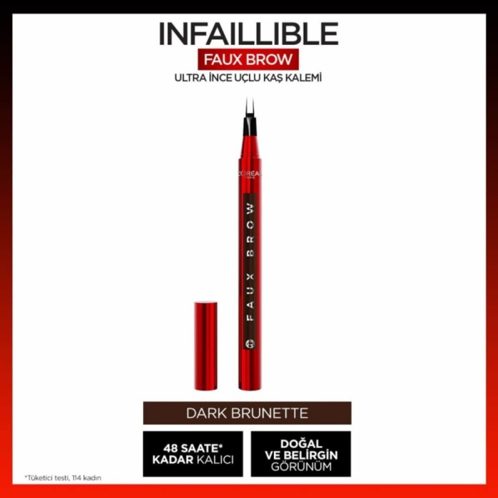 L'Oréal Paris Infaillible Faux Brow Dark Brunette - 2