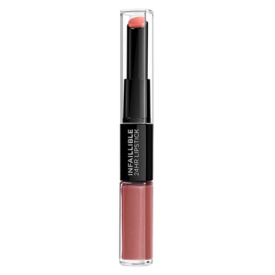 L'Oréal Paris Infaillable Lipstick 2 Steps 312 Incessant Russet