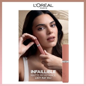 L'Oréal Paris Infaillible Matte Resistance Likit Mat Ruj - 601 Worth It - Thumbnail