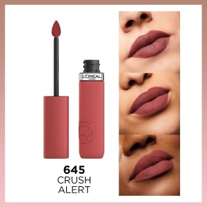 L'Oréal Paris Infaillible Matte Resistance Likit Mat Ruj - 645 Crush Alert - Thumbnail