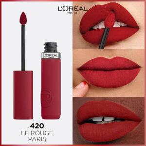 L'Oréal Paris La Matte Resistance Lipstick 420 - 5
