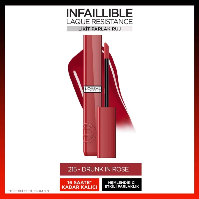 L'Oréal Paris Laque Resistance Ruj 215 - 2