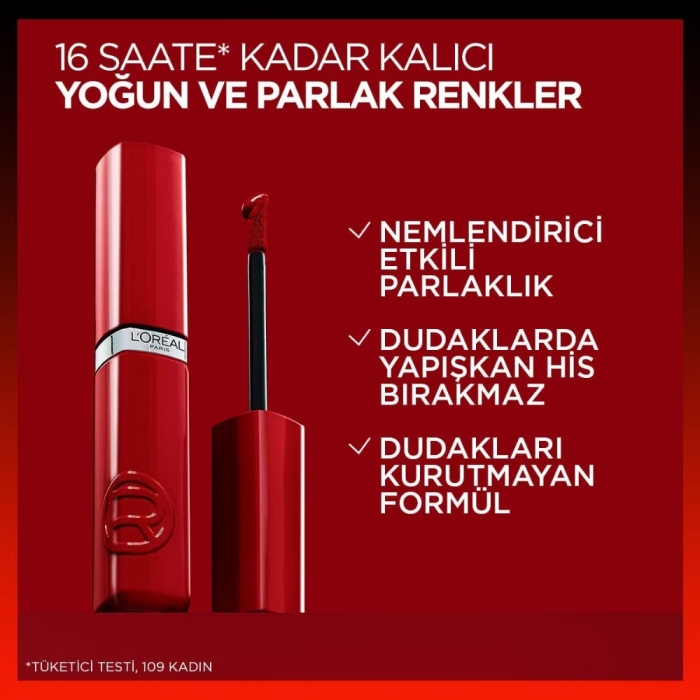 L'Oréal Paris Laque Resistance Ruj 520 - 5