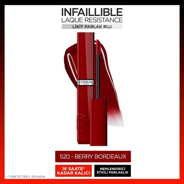 L'Oréal Paris Laque Resistance Ruj 520 - 2