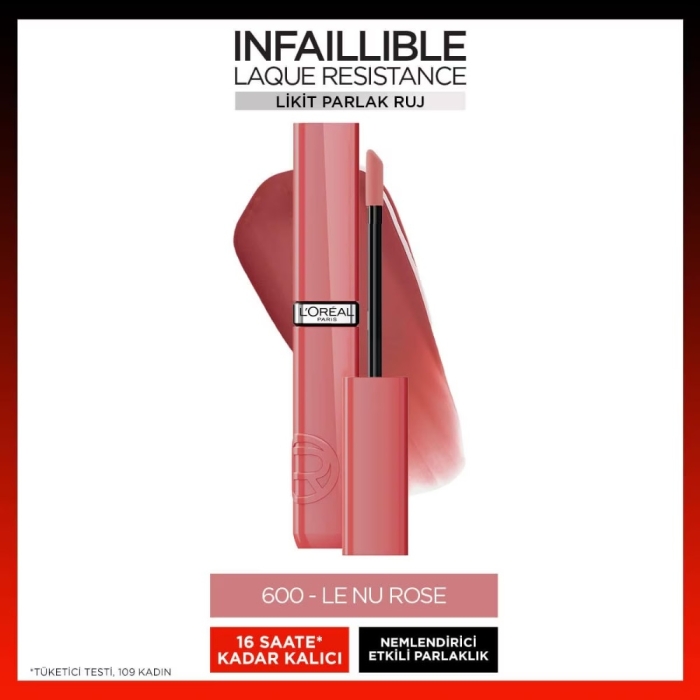 L'Oréal Paris Laque Resistance Ruj 600 - 2