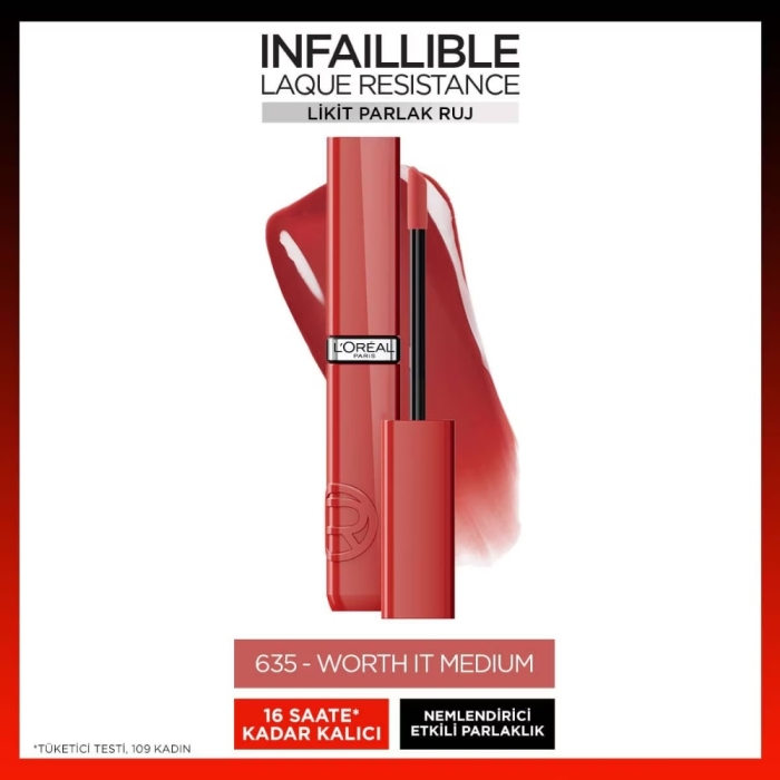 L'Oréal Paris Laque Resistance Ruj 635 - 2