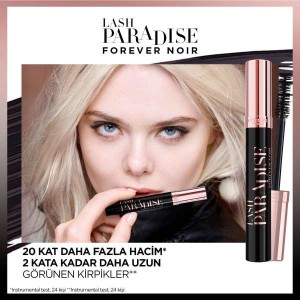 L'Oréal Paris Lash Paradise Forever Noir Maskara - Thumbnail