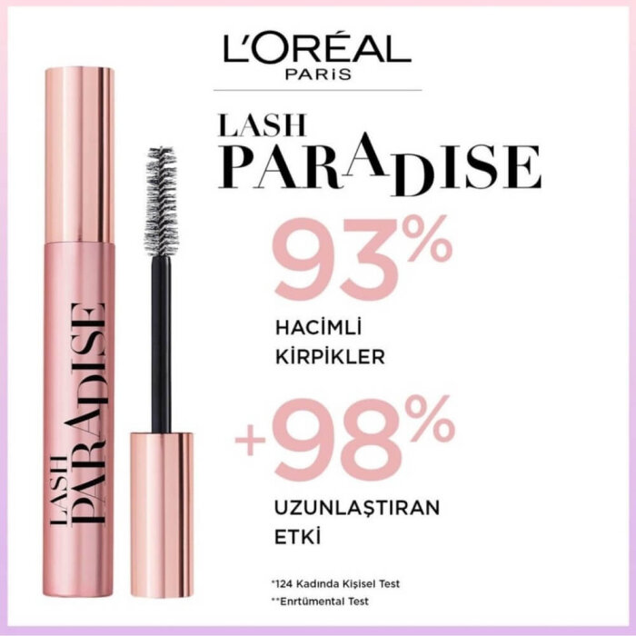 L'Oréal Paris Lash Paradise Intense Mascara Black - 6