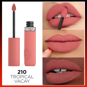 L'Oréal Paris Matte Resist Lipstick 210 Tropical Vacay - Thumbnail