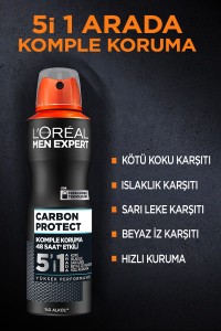 L'Oréal Paris Men Expert Carbon Protect 5in1 Deo 150 Ml - Thumbnail