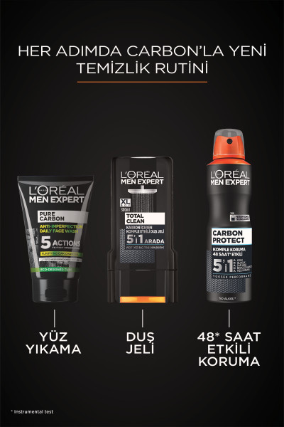 L'Oréal Paris Men Expert Carbon Protect 5in1 Deo 150 Ml