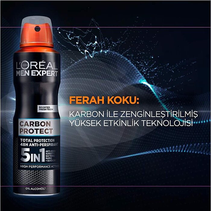 L'Oréal Paris Men Expert Carbon Protect 5in1 Deo 150 Ml - 4