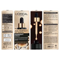 L'Oréal Paris Midnight Cilt Yenileme&Canlandırma Serum 30 Ml - Thumbnail