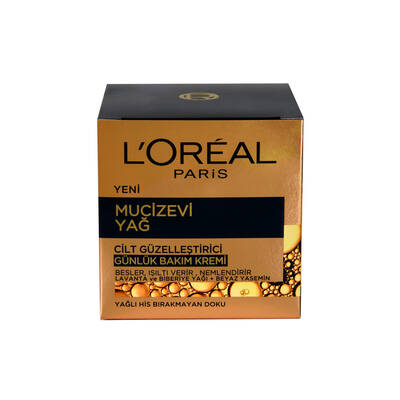 L'Oréal Paris Mucizevi Yağ Günlük Bakım Kremi 50 Ml