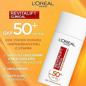 L'Oréal Paris Revitalift Clinical Spf50 Yüksek UV Korumalı Güneş Kremi 50 Ml - 3