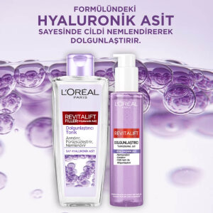 L'Oréal Paris Revitalift Filler Dolgunlaştıcı Hyaluronik Asit Temizleme Jeli 150 Ml - 3