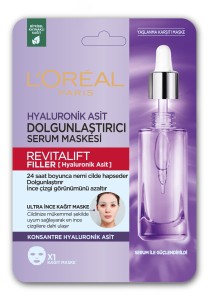 Loreal Paris Cilt - L'Oréal Paris Revitalift Filler Hyaluron Göz Maskesi 13 Gr