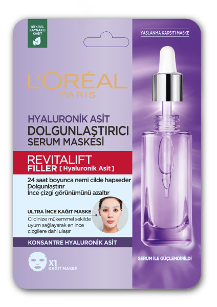 L'Oréal Paris Revitalift Filler Hyaluron Göz Maskesi 13 Gr