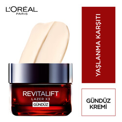 L'Oréal Paris Revitalift Lazer x3 Yaşlanma Karşıtı Bakım Kremi 50 Ml - Thumbnail