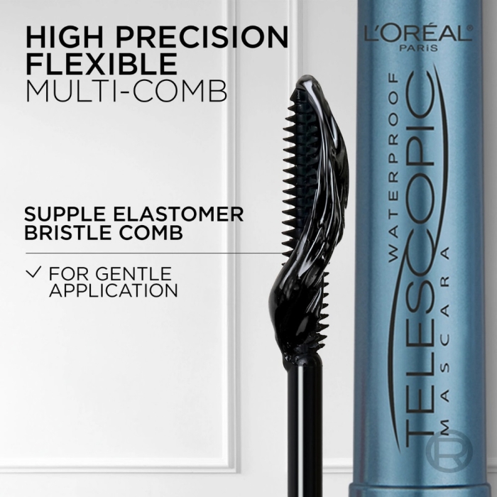 L'Oréal Paris Telescobic Waterproof Mascara Siyah - 2
