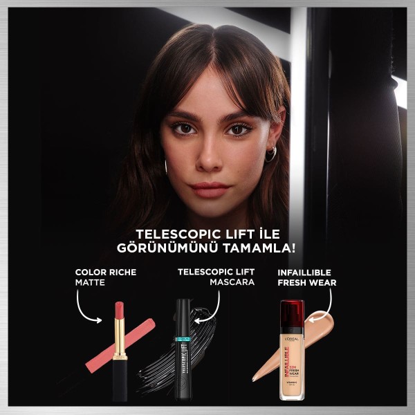 L'Oréal Paris Telescopic Lift Suya Dayanıklı Maskara