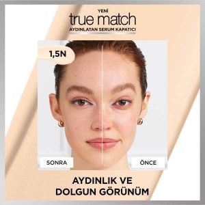 L'Oréal Paris True Match Aydınlatan Serum Kapatıcı - 1.5N 11 Ml - Thumbnail